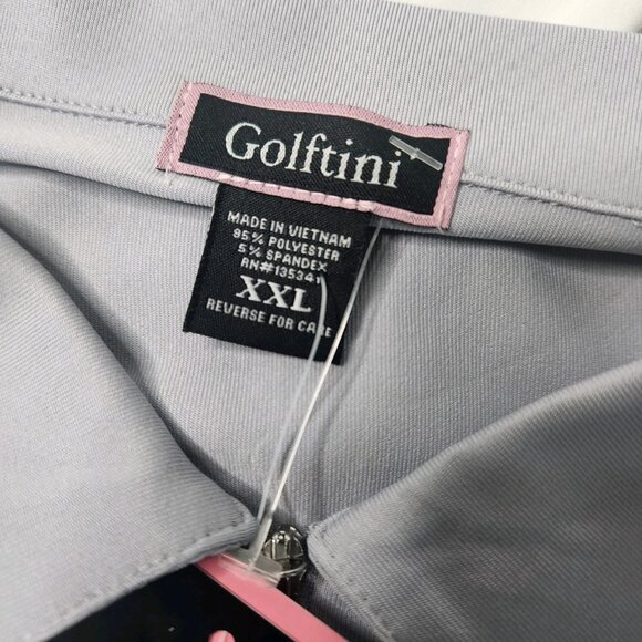 Golftini Women's Size XXL Tank Quarter Zip UPF New - Picture 6 of 8